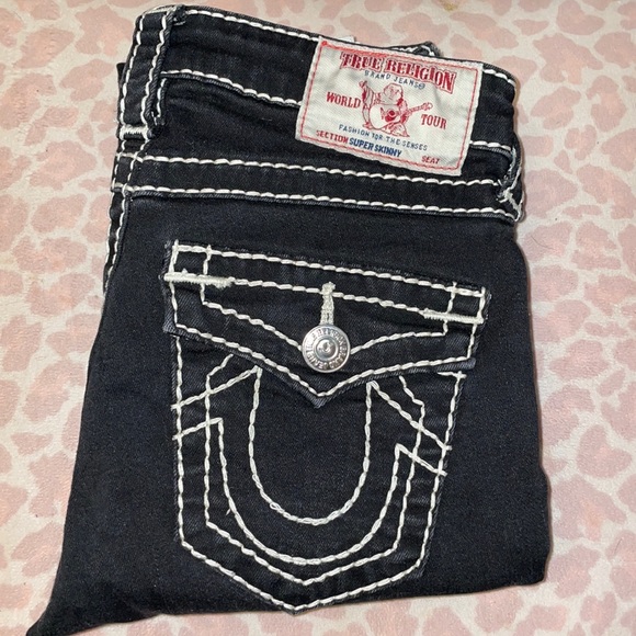 Black True Religion Jeans